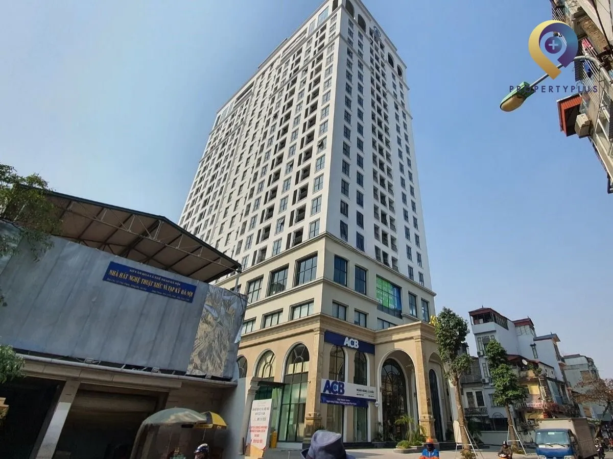 Toàn cảnh tòa nhà Le Capitole tại quận Đống Đa, Hà Nội